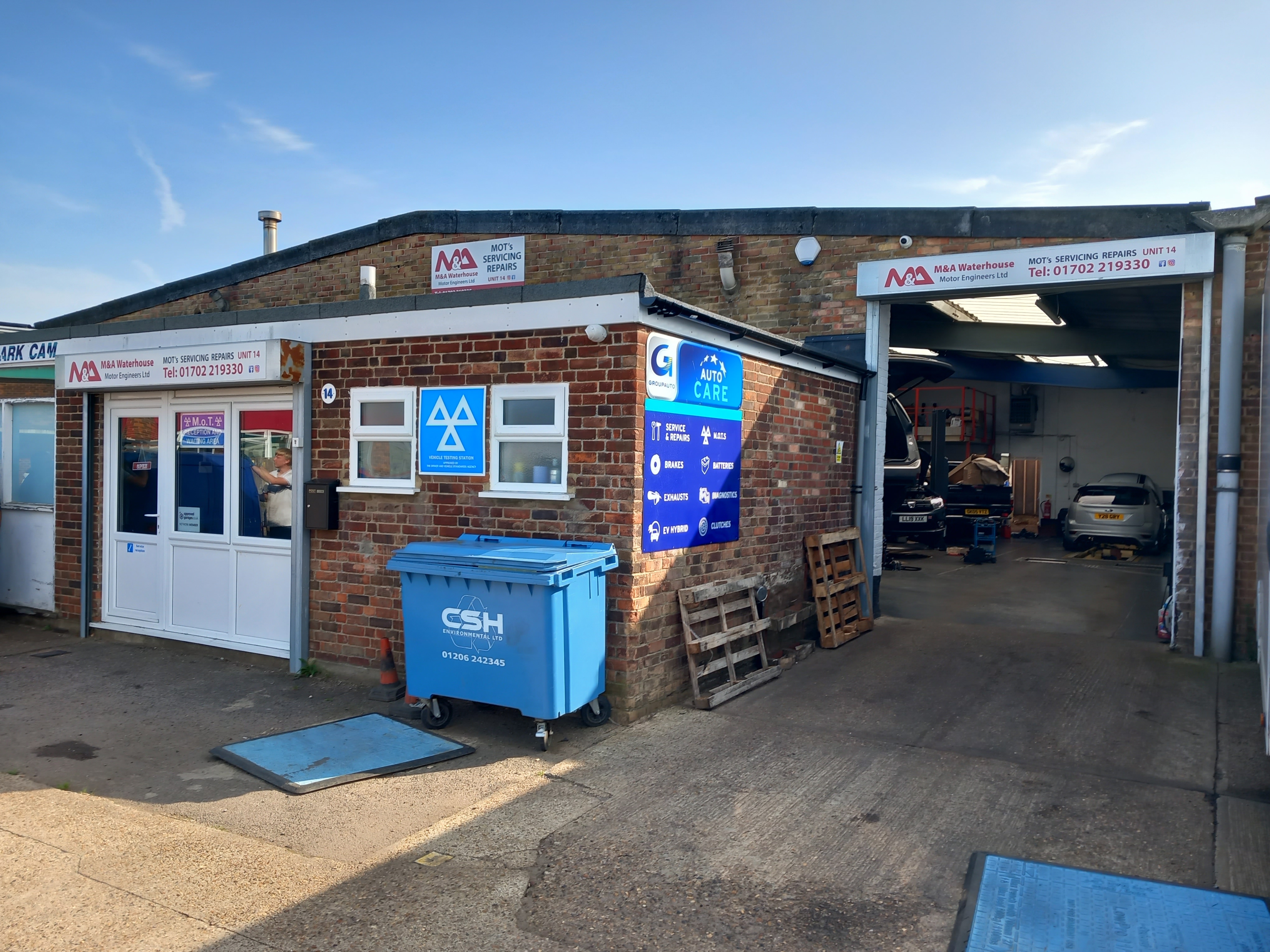 M&A Waterhouse Motor Engineers Ltd