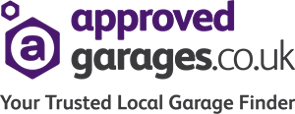Approved Garages logo